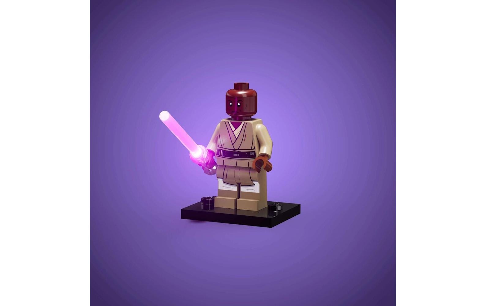 Light My Bricks 2.0 Astro LED Lichtschwert Rosa mit 30 cm Flachkabel