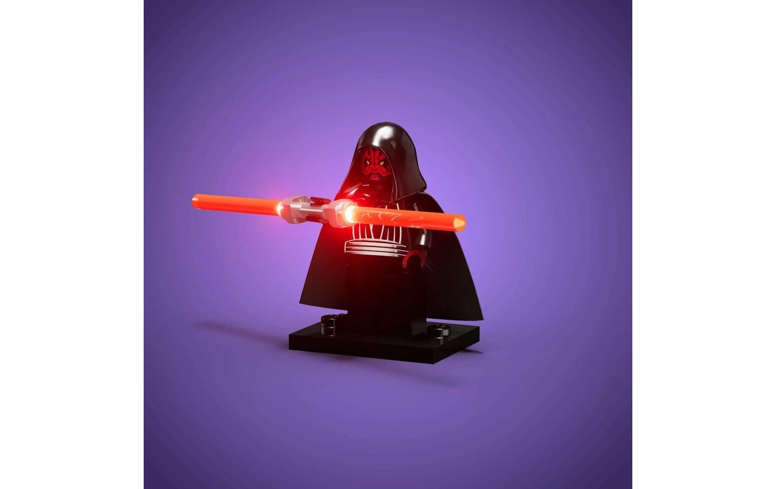 Light My Bricks 2.0 Astro LED – Darth Maul Lichtschwert mit 30 cm Flachkabel