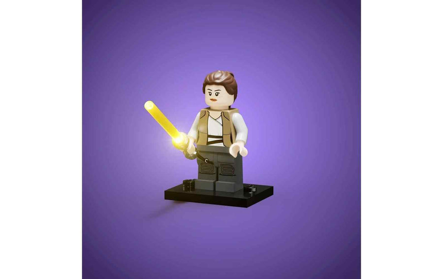 Light My Bricks 2.0 Astro LED Lichtschwert Gelb 30 cm Flachkabel