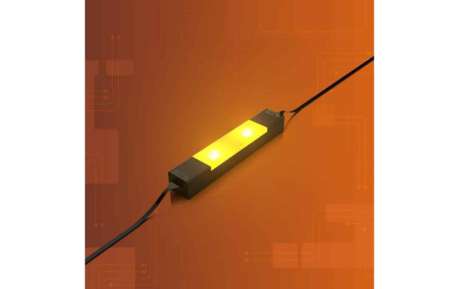 Light My Bricks 2.0 Meteor LED-Brick Light 1 x 6 Gelb