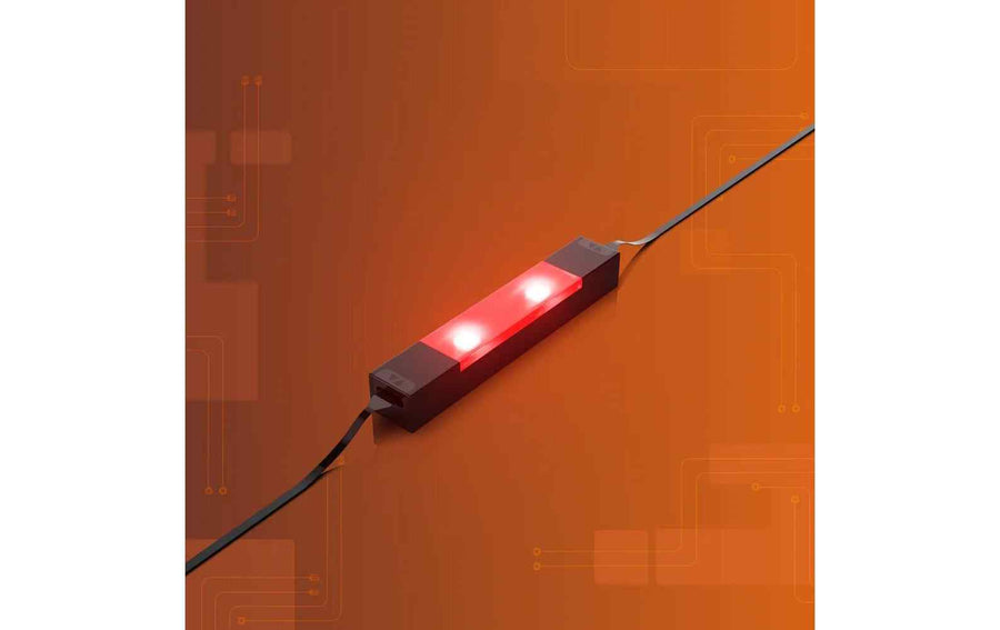 Light My Bricks 2.0 Meteor LED-Baustein 1 x 6 Rot 2er Pack