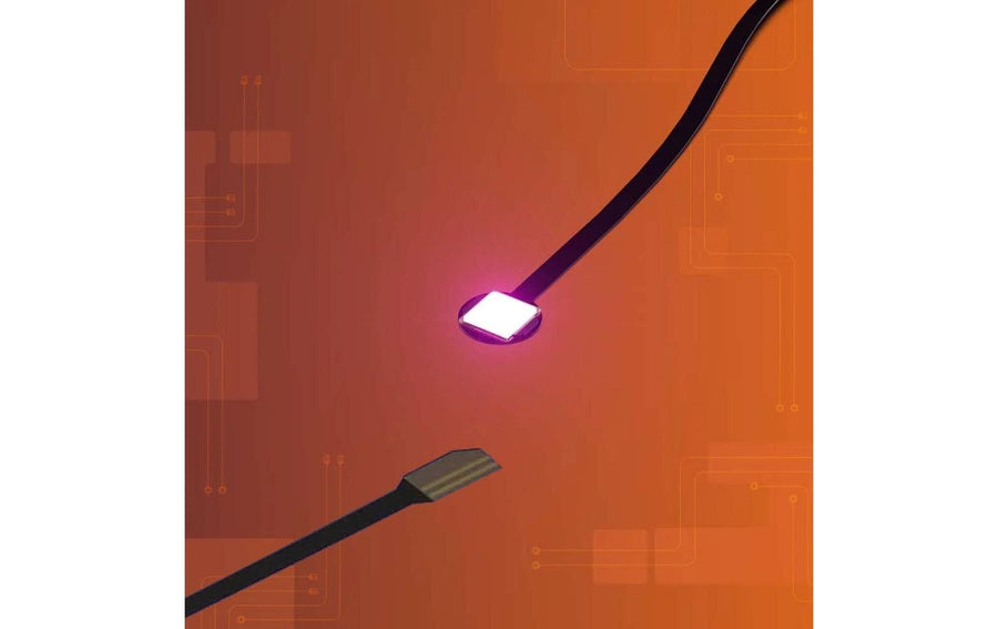 Light My Bricks 2.0 Astro LED Gross Pink mit 30 cm Flachkabel 4er Pack