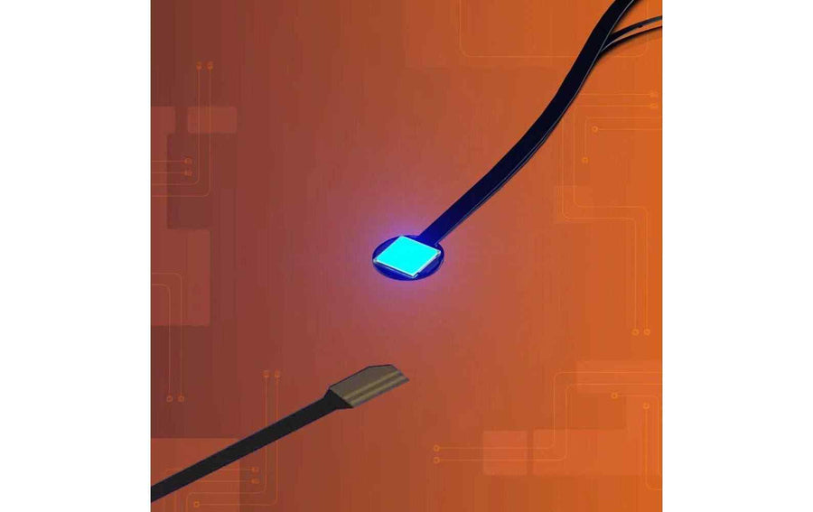 Light My Bricks 2.0 Astro LED Gross Blau mit 30 cm Flachkabel