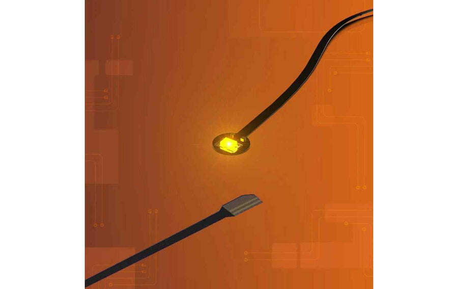 Light My Bricks 2.0 Astro LED Orange 30 cm Flachkabel 4er Pack