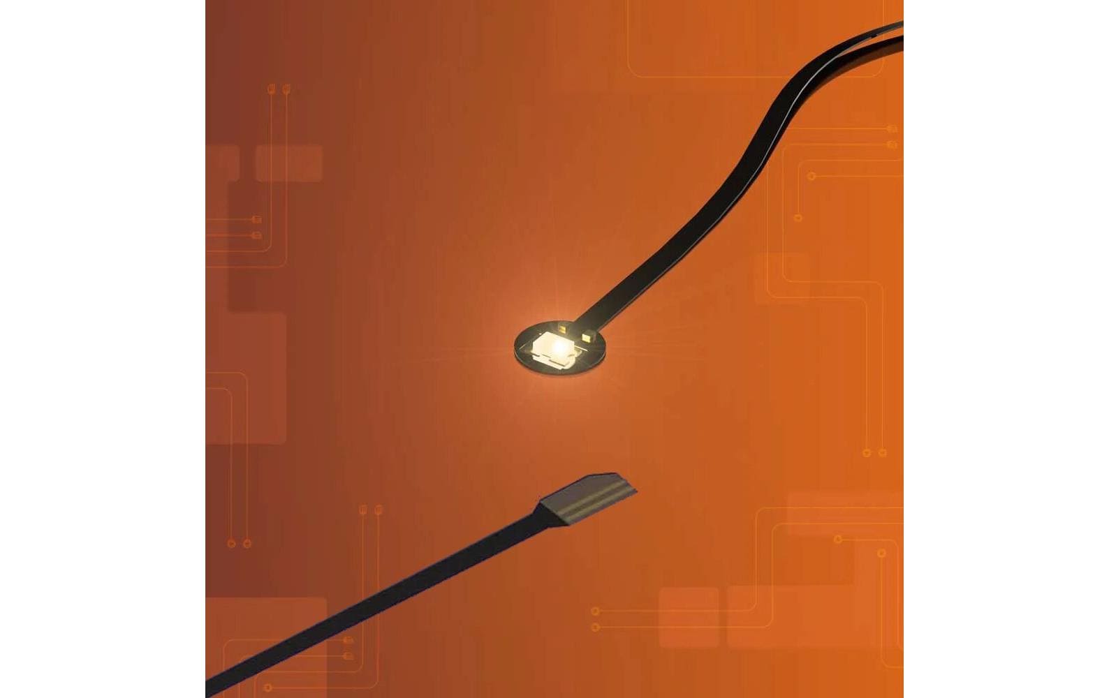 Light My Bricks 2.0 Astro LED Warmweiss 30 cm Flachkabel 4er Pack