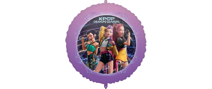 We fiesta Party Folienballon K-Pop Demon 45 cm, Violett