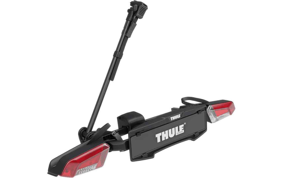 Thule VeloLite Heckfahrradträger für ein Fahrrad mit Rückleuchten und Kennzeichenhalter