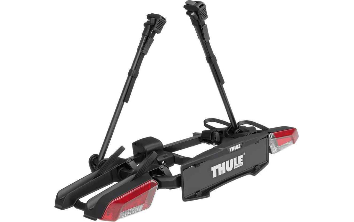Thule VeloLite Fahrradträger für zwei Fahrräder mit Rückleuchten und Kennzeichenhalter