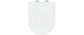 Wenko WC Sitz Lagor Easy Close, Fix Clip, Weiss