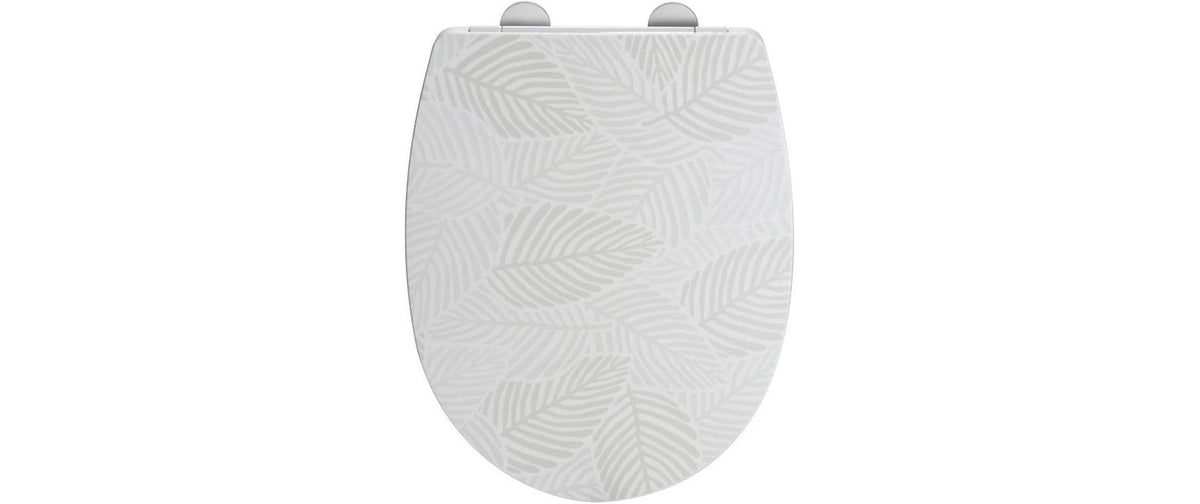 Wenko WC Sitz Roanne Easy Close, Thermoplast, bis 350 kg