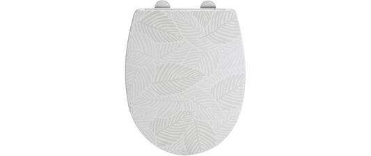 Wenko WC Sitz Roanne Easy Close, Thermoplast, bis 350 kg
