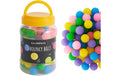 Twiddlers Gummiball Neon 70 Stück 70 Stück Kunststoff Mehrfarbig