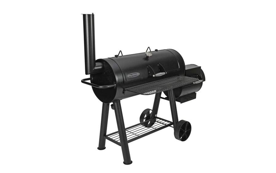 BBQ Dragon Smoker Schwarz mit integriertem Thermometer 172x86 cm Grills & Feuerstellen BBQ Dragon