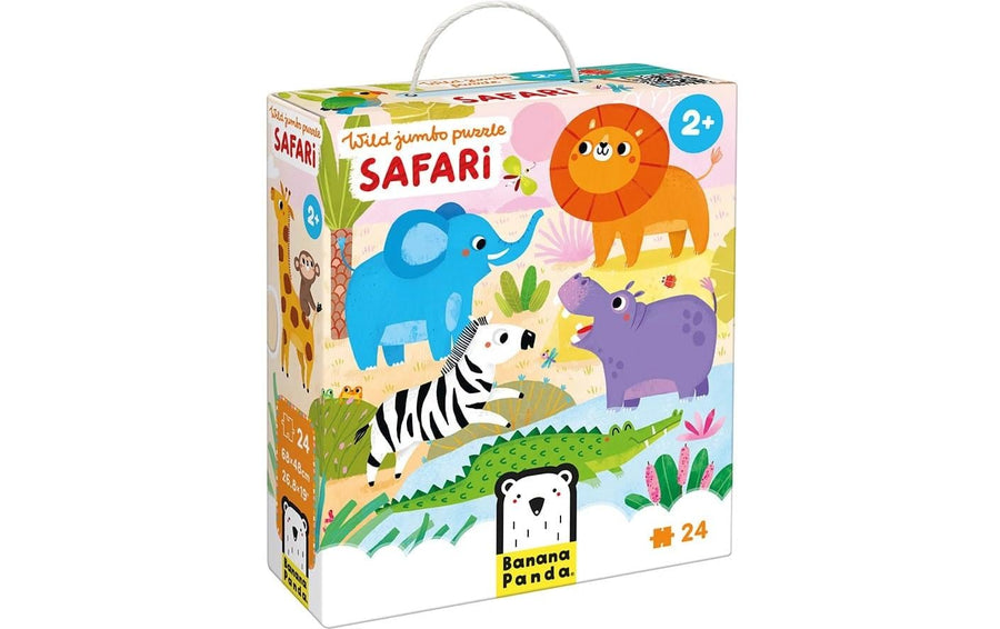 Banana Panda Puzzle Wild Jumbo Safari Pappe