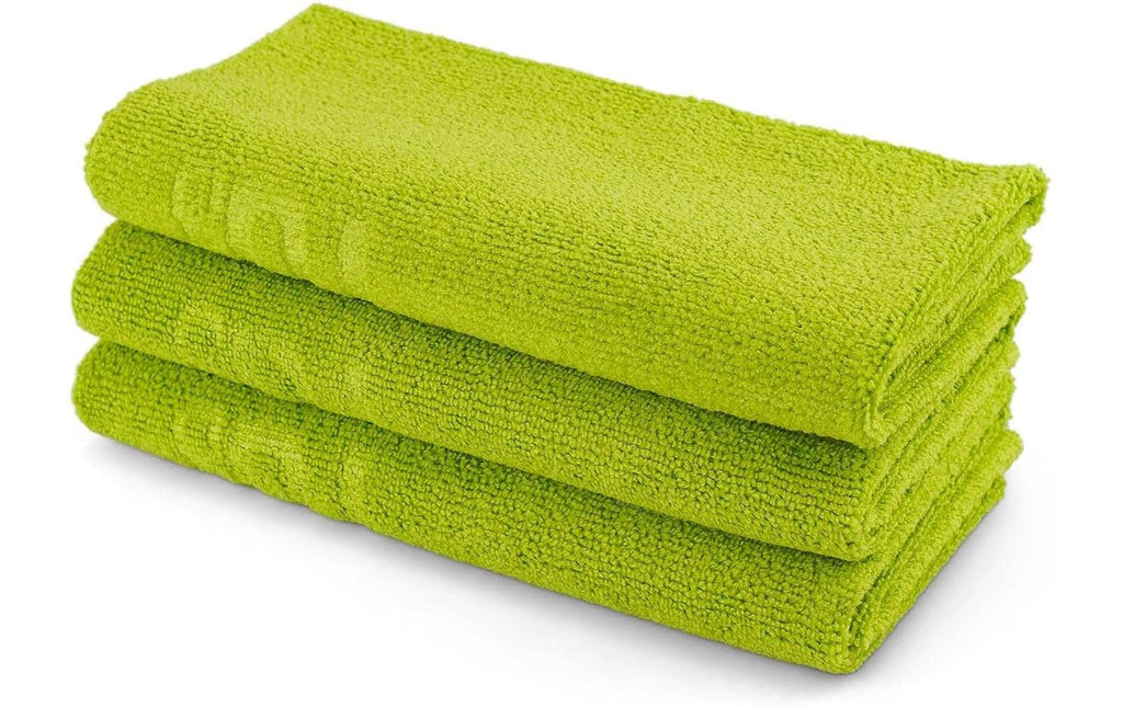 21CARS Edgeless Mikrofaser-Handtuch 3er-Set 40 x 40 cm