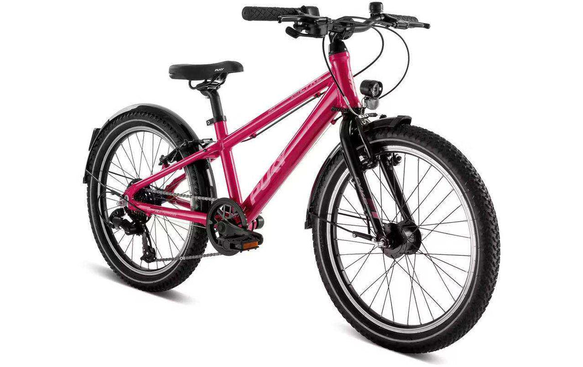 PUKY Kinderfahrrad Cyke 20-7 Active 20 Beere/Schwarz