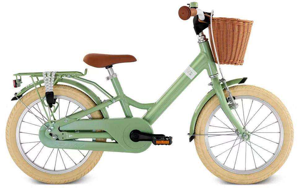 PUKY Kinderfahrrad Youke Classic 16 Retro Grün