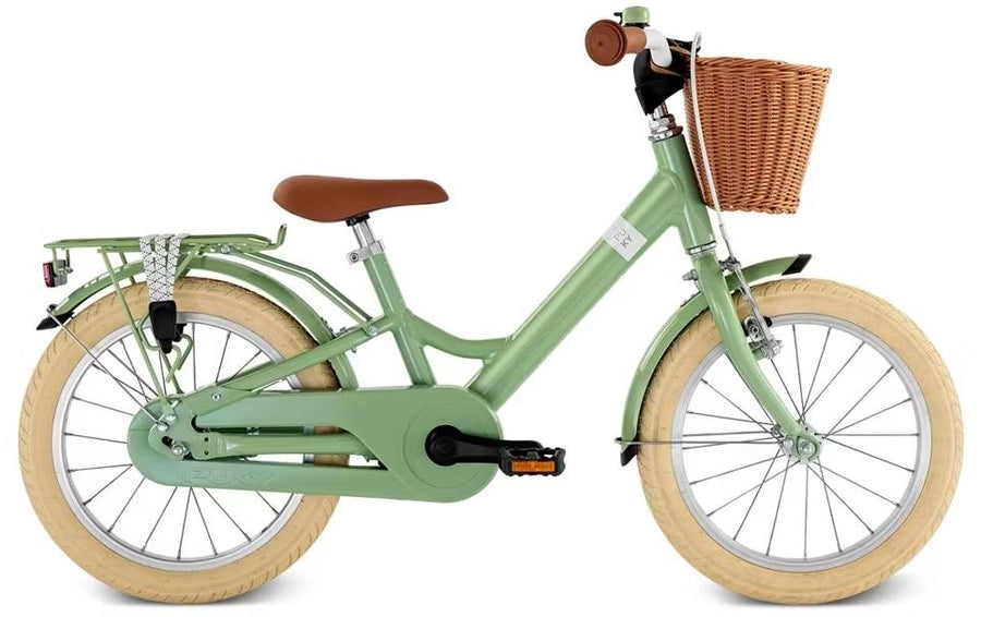 PUKY Kinderfahrrad Youke Classic 16 Retro Grün