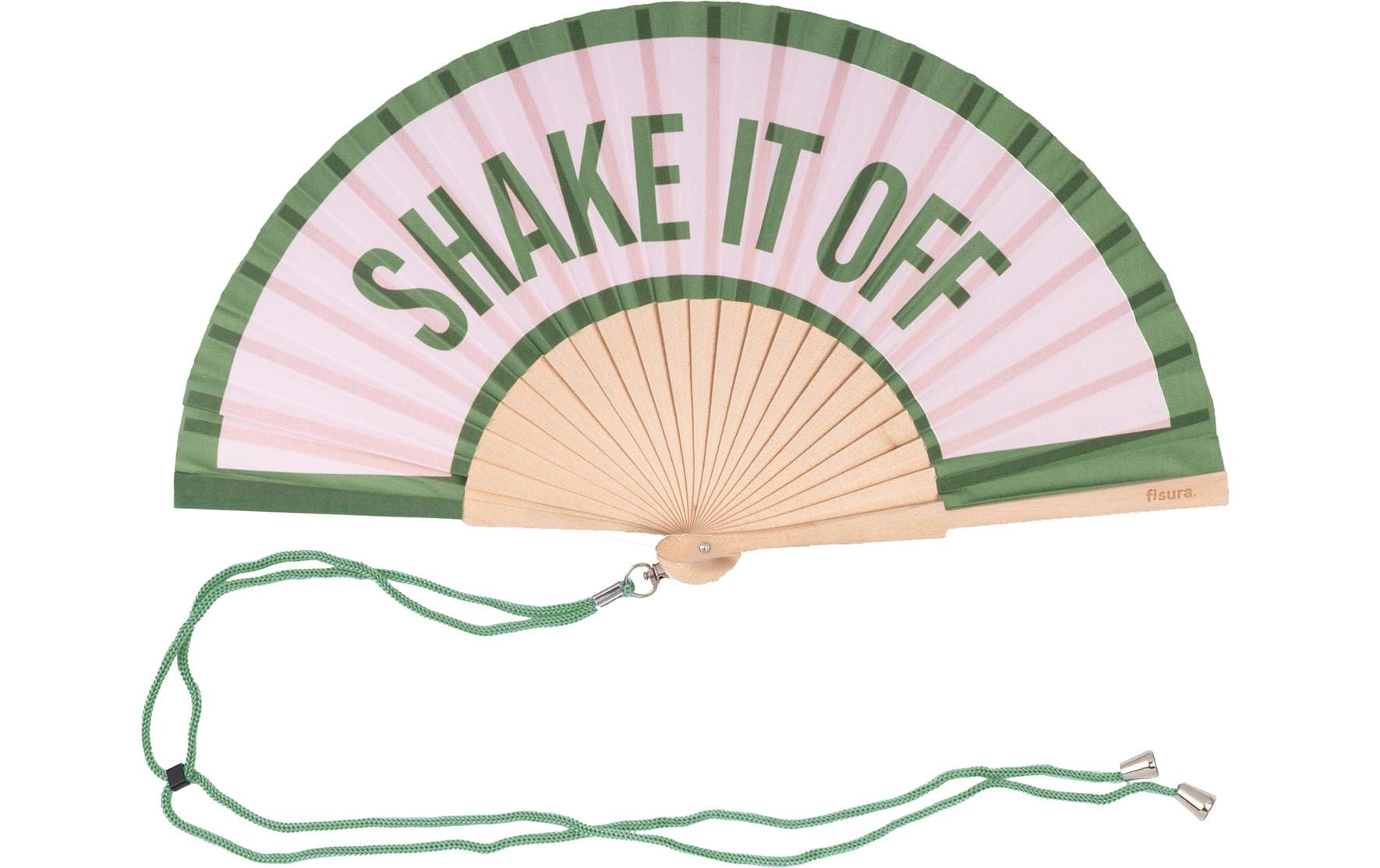 Fisura Handfächer Shake it off Mehrfarbig