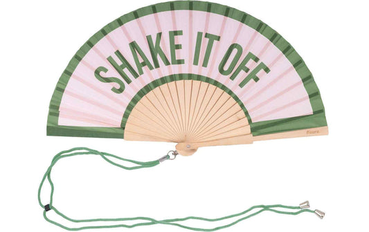 Fisura Handfächer Shake it off Mehrfarbig