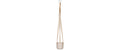 Pottery Pots Pflanzentopf Hanging Charlie XXS Grey Washed