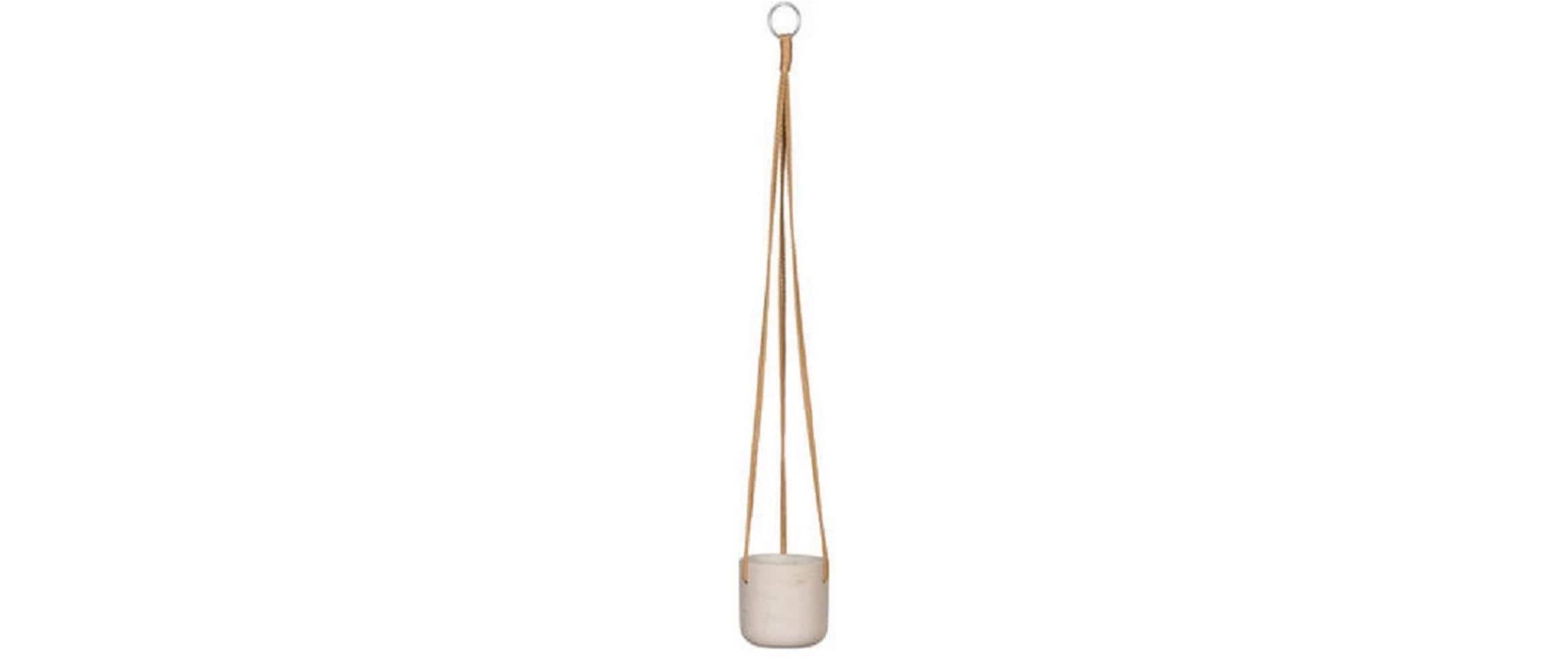Pottery Pots Pflanzentopf Hanging Charlie XXS Grey Washed