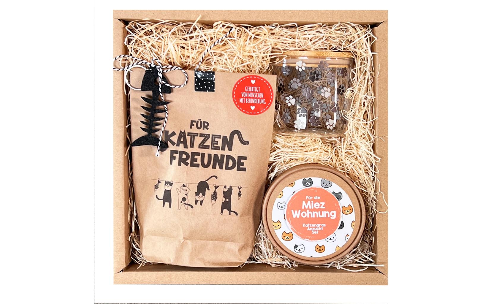 Wunderle Geschenkbox für Katzenfreunde