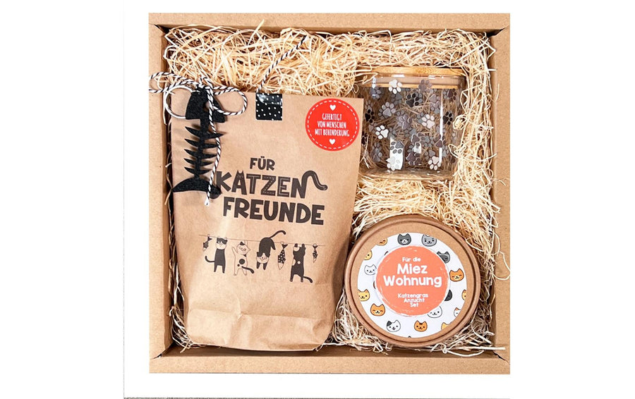 Wunderle Geschenkbox für Katzenfreunde