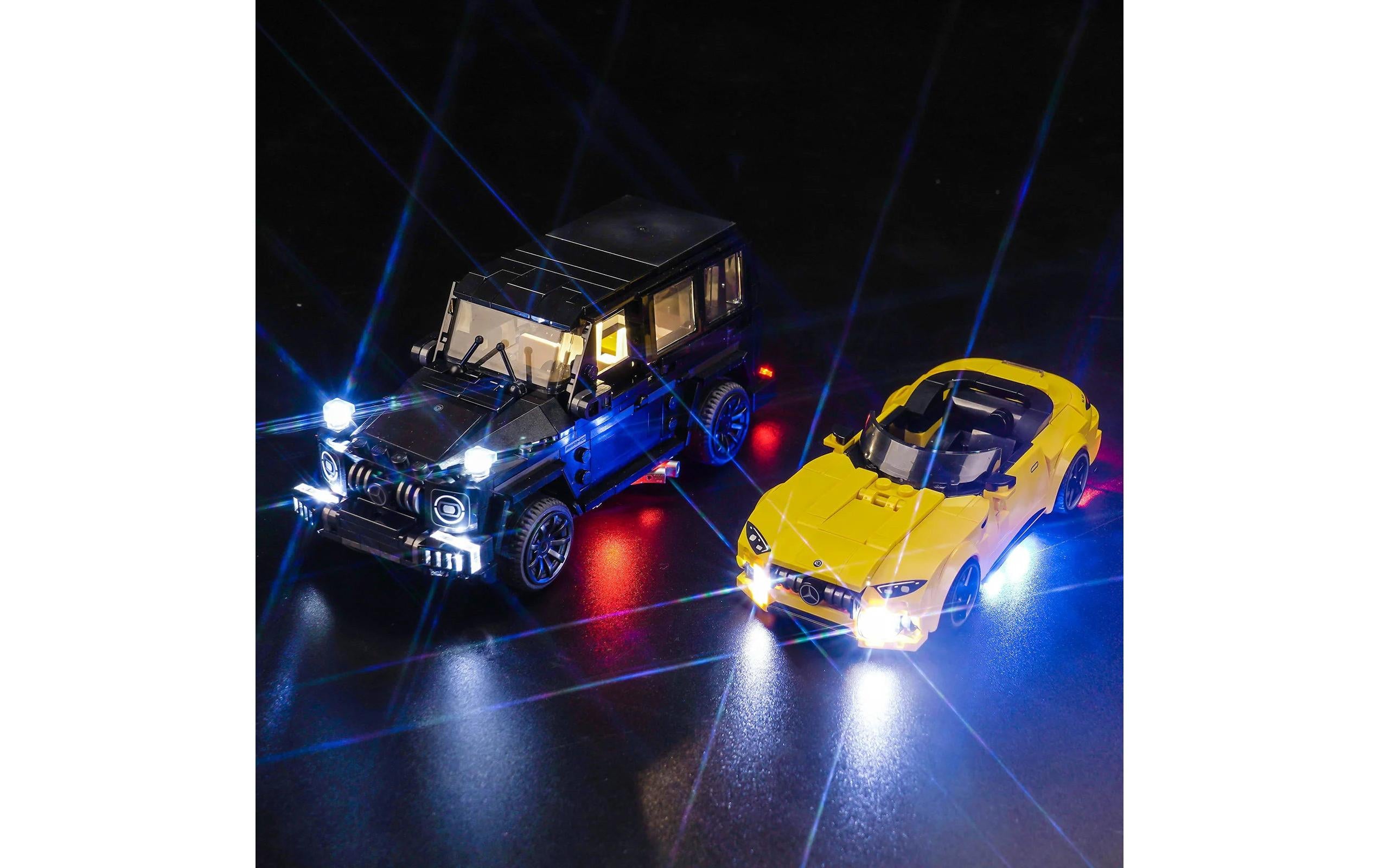 BrickBling LED-Licht-Set für LEGO® Mercedes-AMG G 63 & SL 63 (76924)