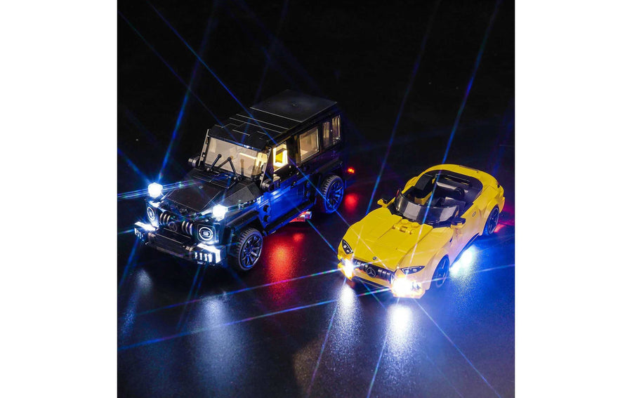 BrickBling LED-Licht-Set für LEGO® Mercedes-AMG G 63 & SL 63 (76924)