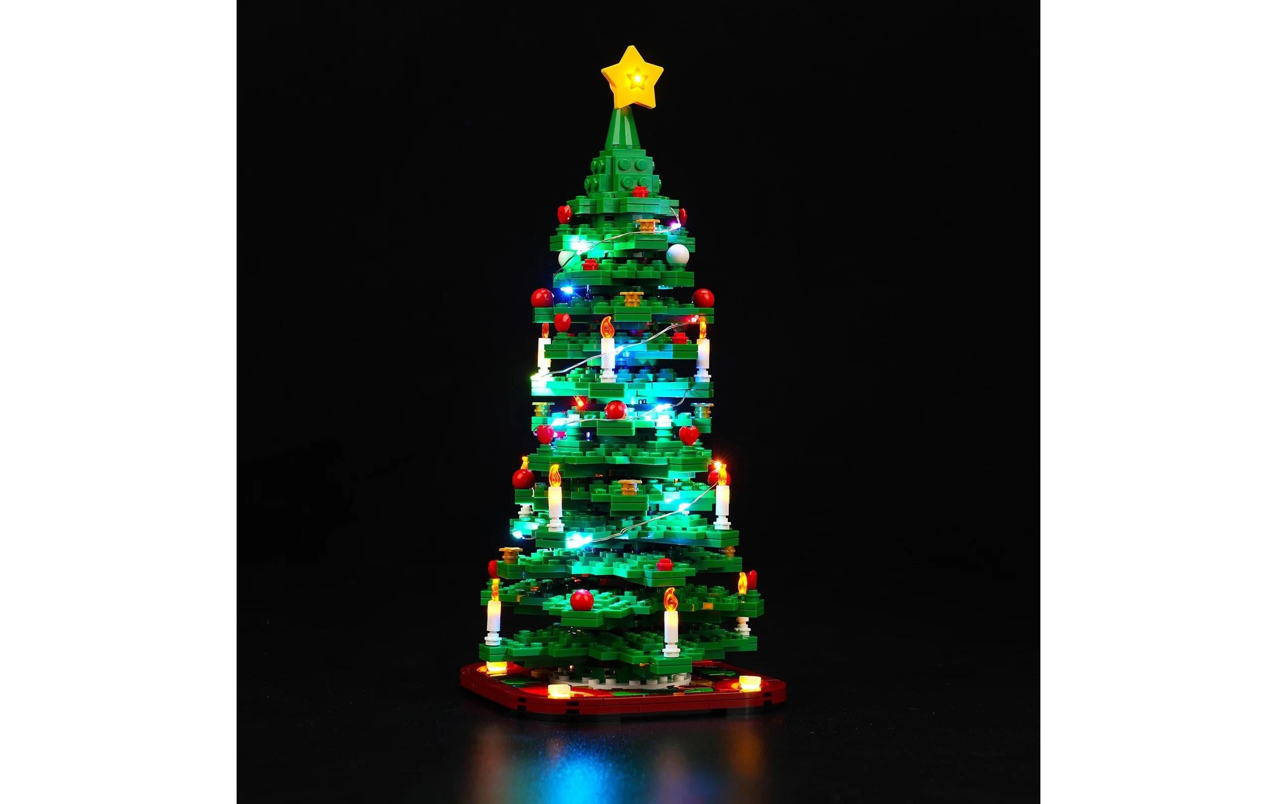 BrickBling LED-Licht-Set für LEGO® Weihnachtsbaum (40573)