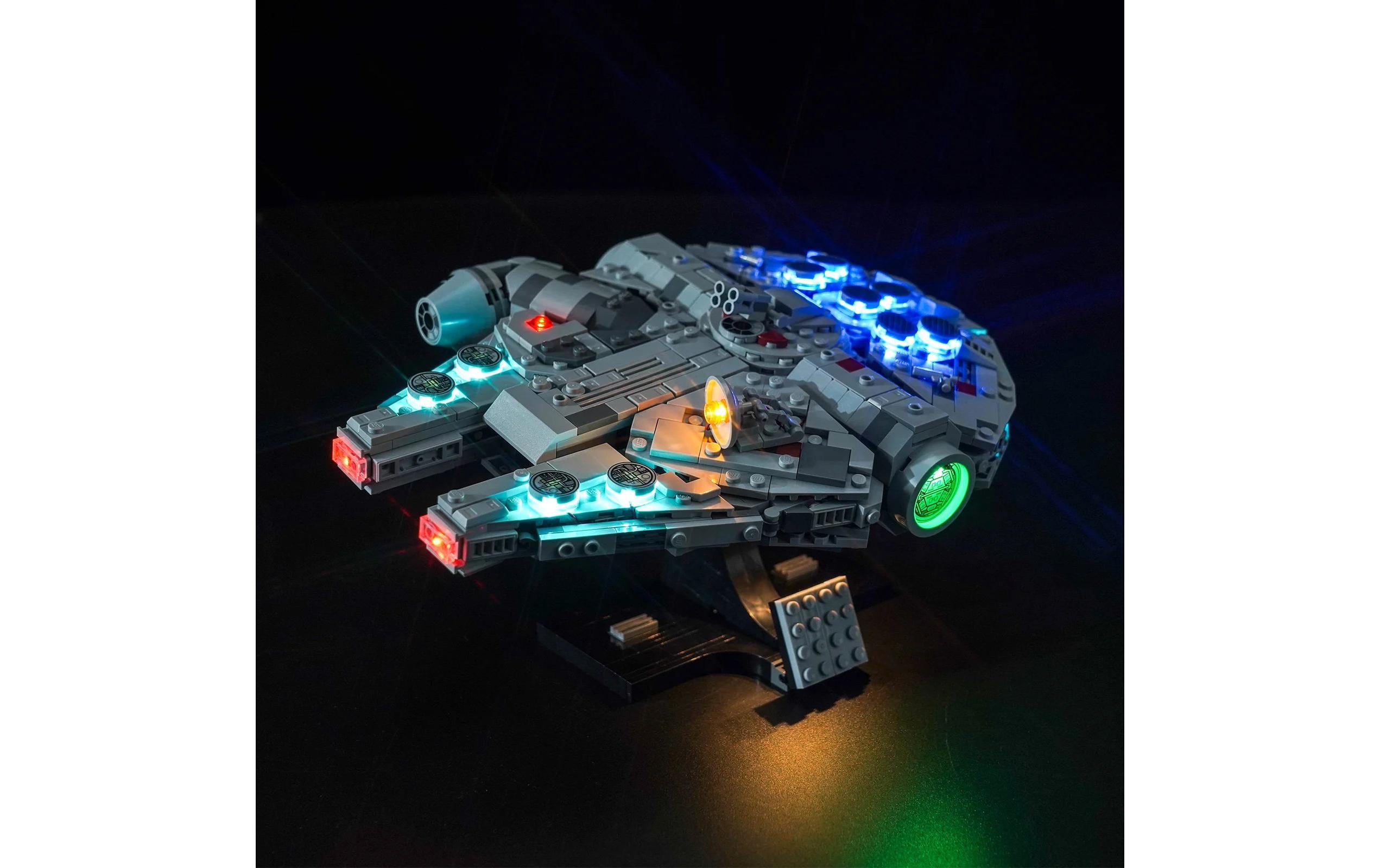 BrickBling LED-Licht-Set für LEGO® Star Wars: Millennium Falcon (75375)