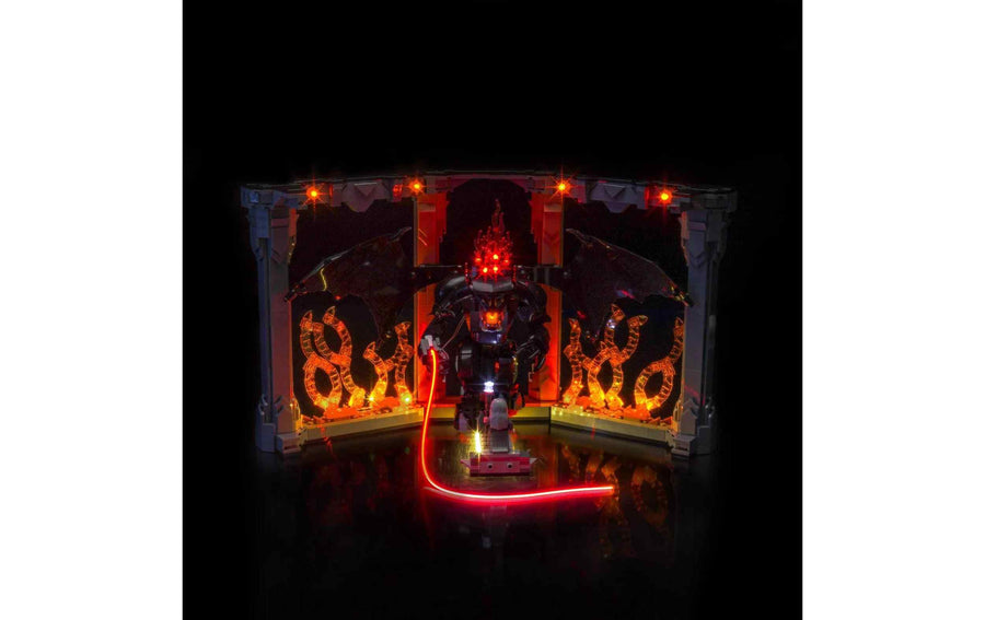 BrickBling LED-Licht-Set für LEGO® Balrog Bücherstütze (10367)