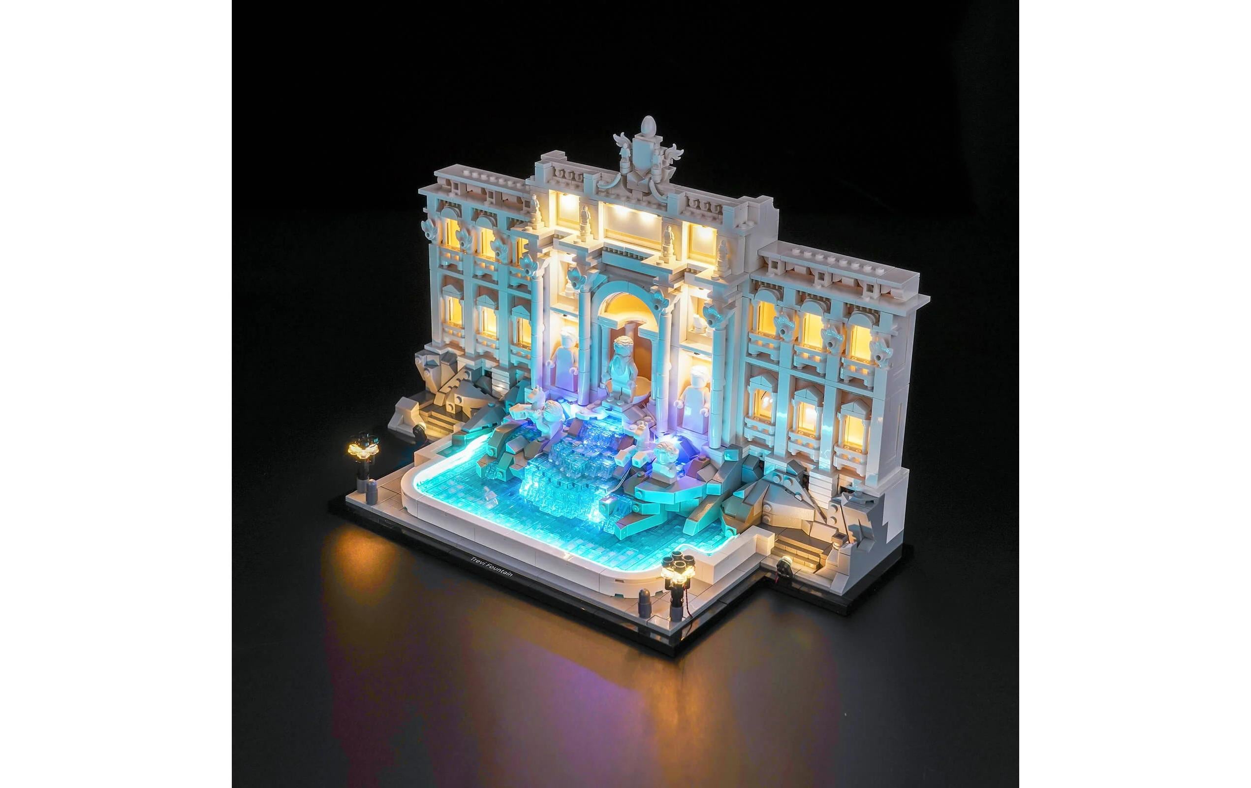 BrickBling LED-Licht-Set für LEGO® Trevi-Brunnen (21062)