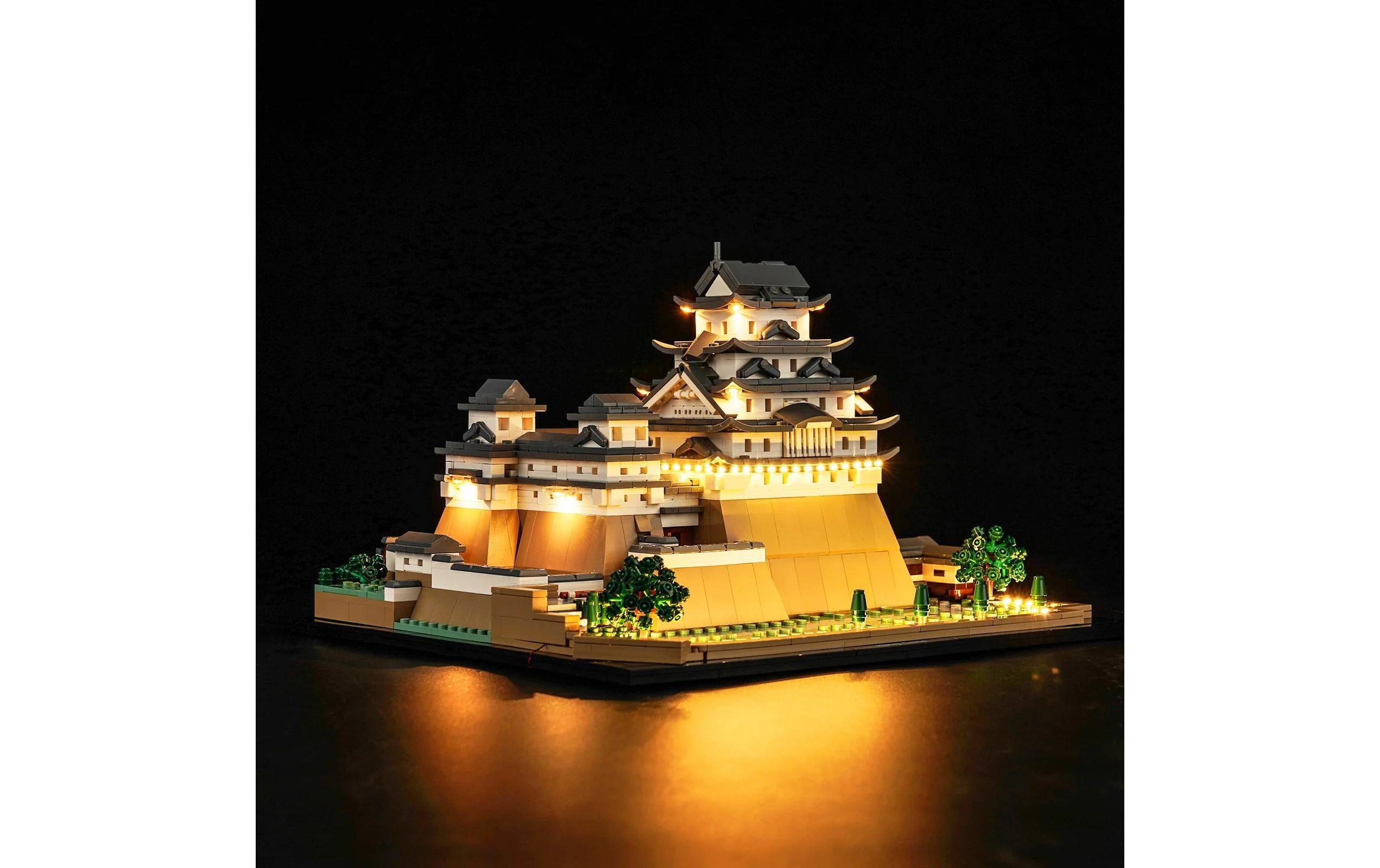 BrickBling LED-Licht-Set für LEGO® Burg Himeji (21060)