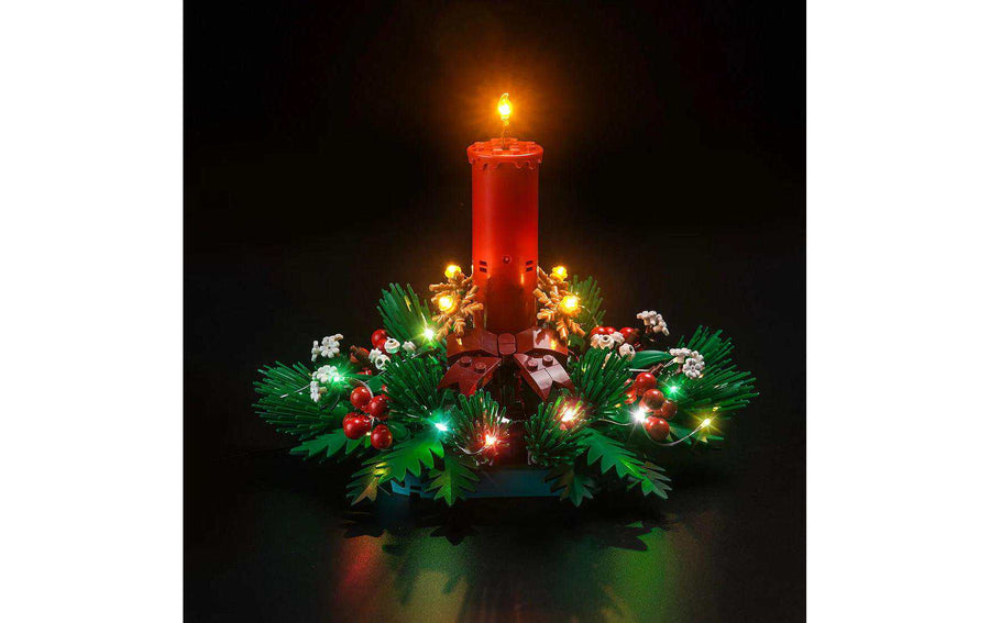 BrickBling LED-Licht-Set für LEGO® Weihnachtsgesteck (40743)