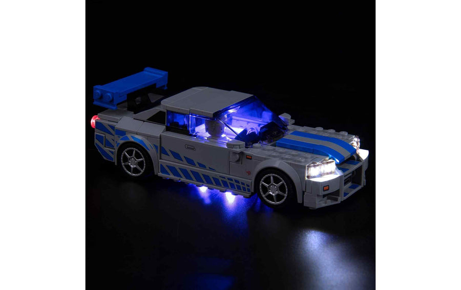 BrickBling LED-Licht-Set für LEGO® Nissan Skyline GT-R R34 (76917)