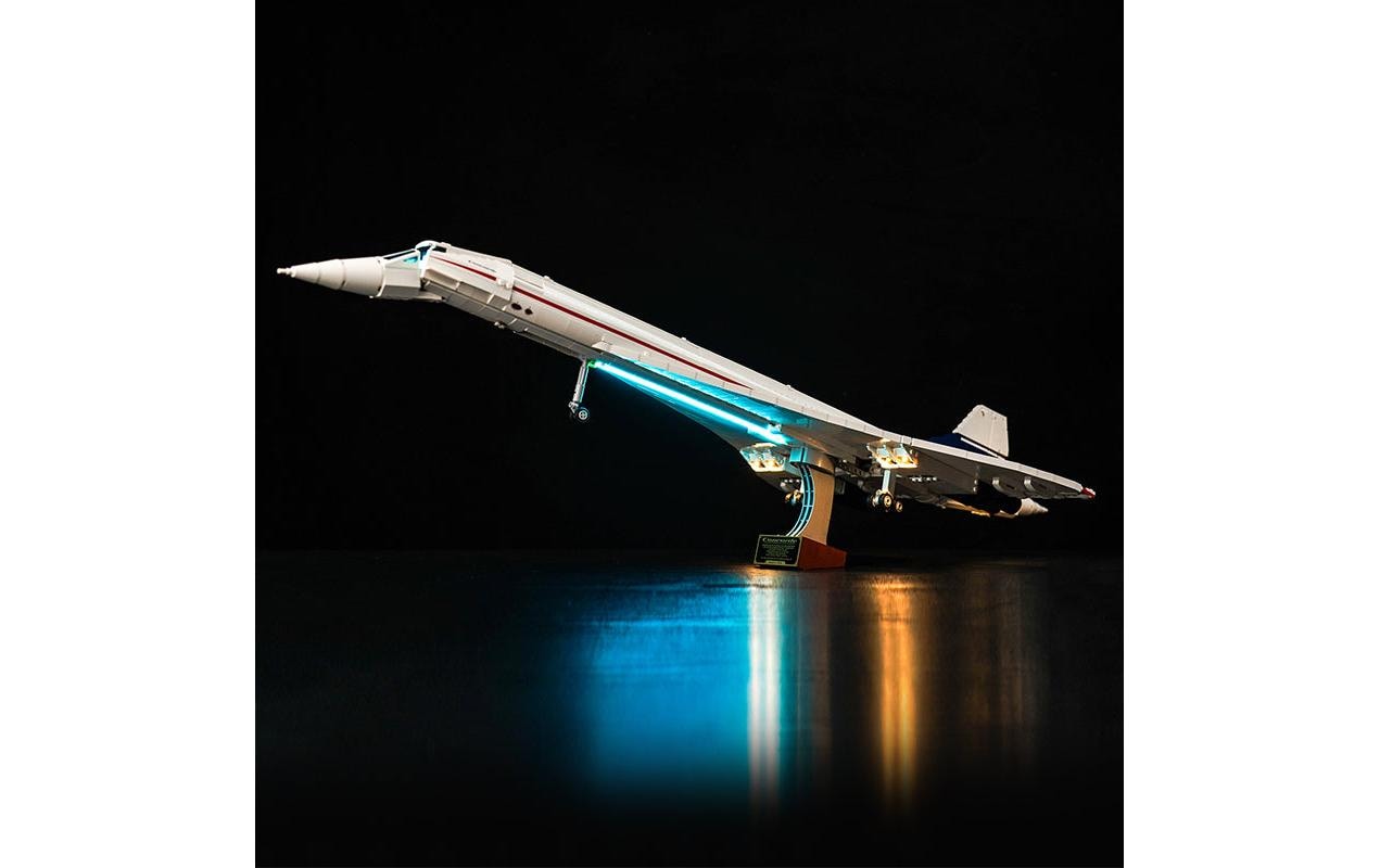 BrickBling LED-Licht-Set für LEGO® Concorde (10318)