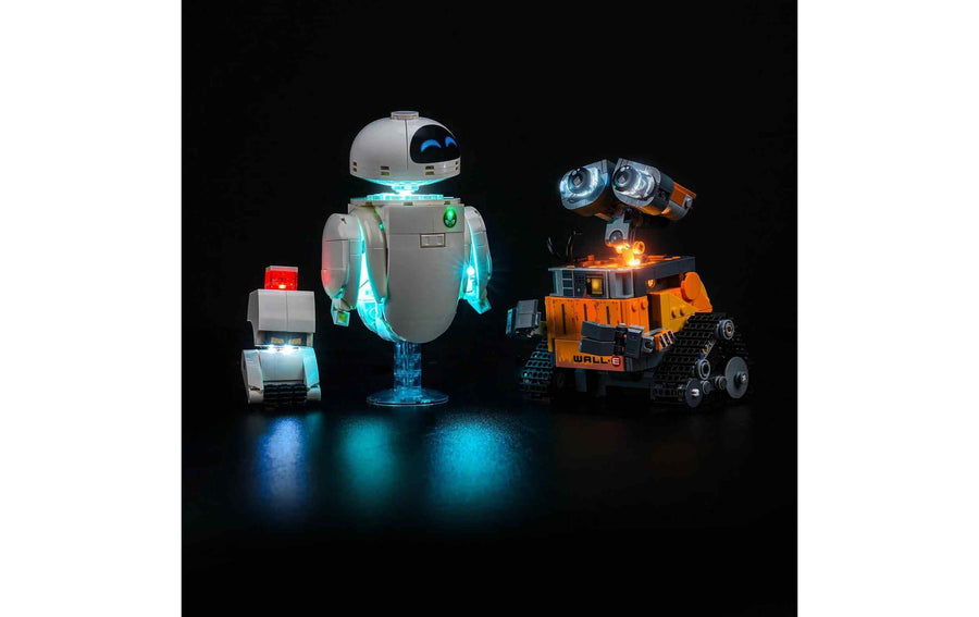BrickBling LED-Licht-Set für LEGO® Disney: WALL-E und EVE (43279)