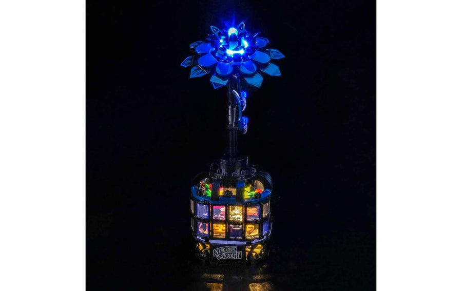 BrickBling LED-Licht-Set für LEGO® Wednesday: Schwarze Dahlie (76784)