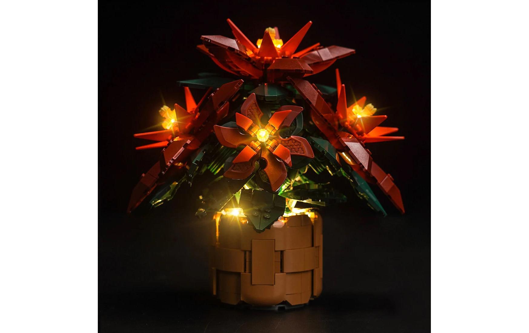 BrickBling LED Licht Set für LEGO Weihnachtsstern (10370) Kunststoff