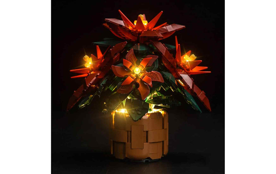 BrickBling LED Licht Set für LEGO Weihnachtsstern (10370) Kunststoff
