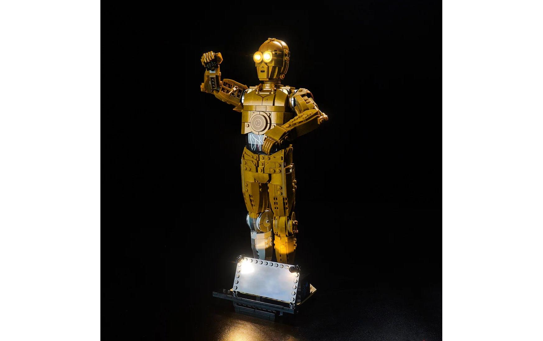 BrickBling LED-Licht-Set für LEGO® Star Wars: C-3PO (75398)