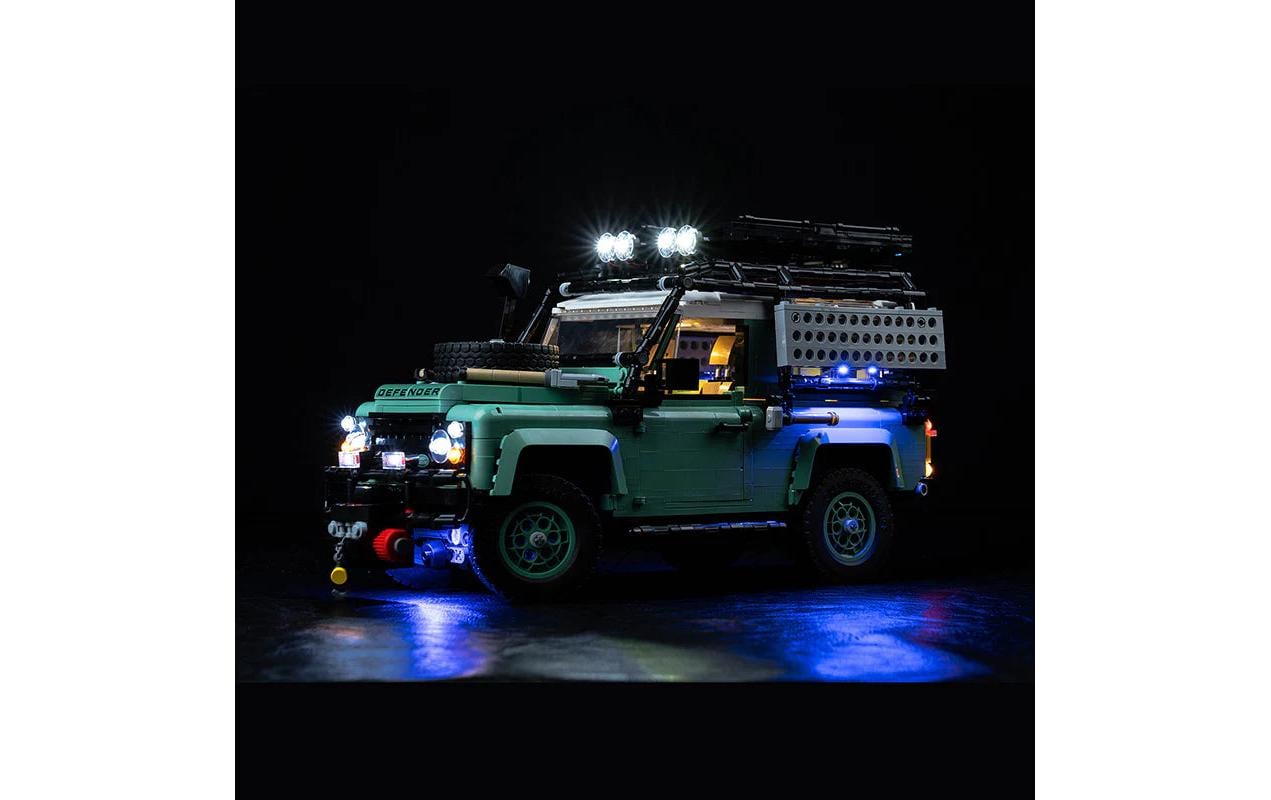 BrickBling LED-Licht-Set für LEGO® Land Rover Defender 90 (10317)