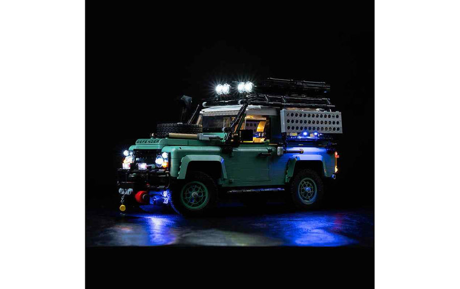 BrickBling LED-Licht-Set für LEGO® Land Rover Defender 90 (10317)