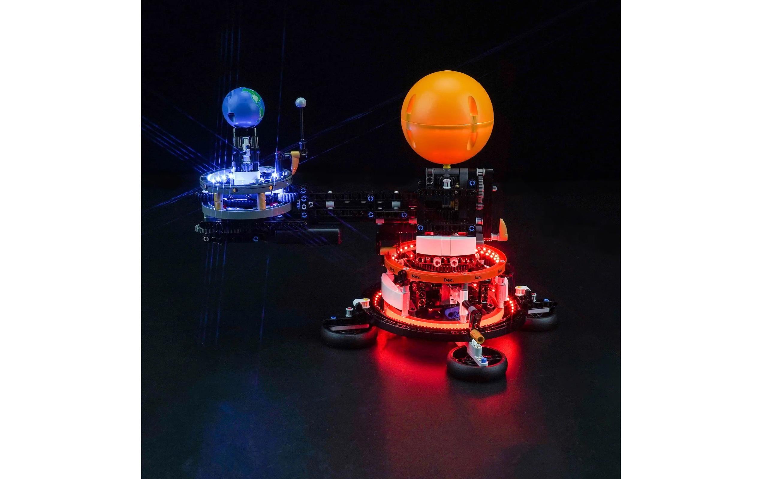 BrickBling LED-Licht-Set für LEGO® Sonne Erde Mond (42179)