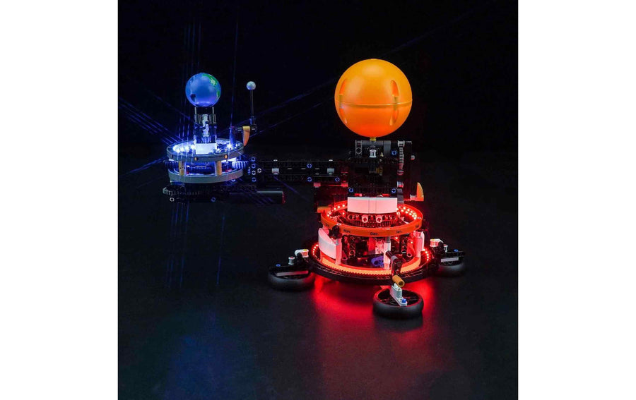 BrickBling LED-Licht-Set für LEGO® Sonne Erde Mond (42179)