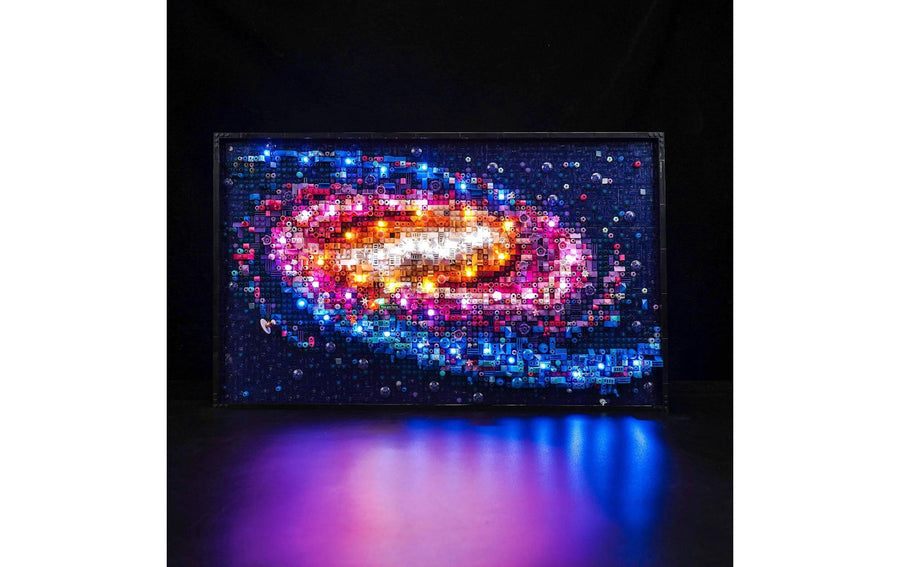 BrickBling LED-Licht-Set für LEGO® Die Milchstrassen-Galaxie (31212)