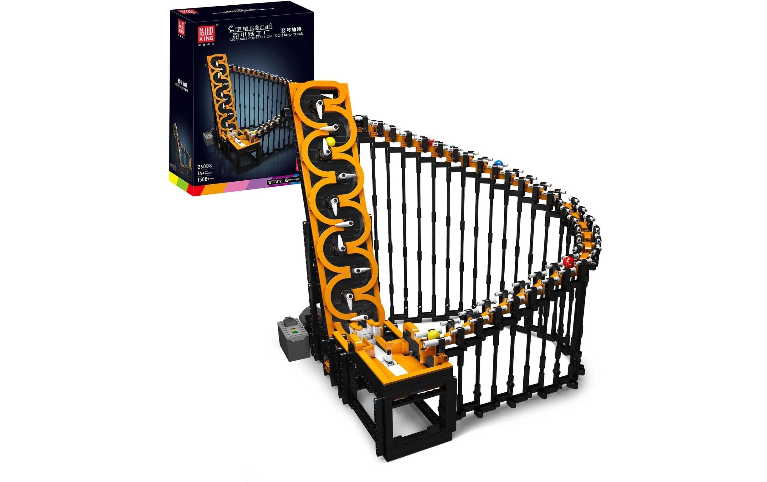 Mould King Harp Track Kugelbahn