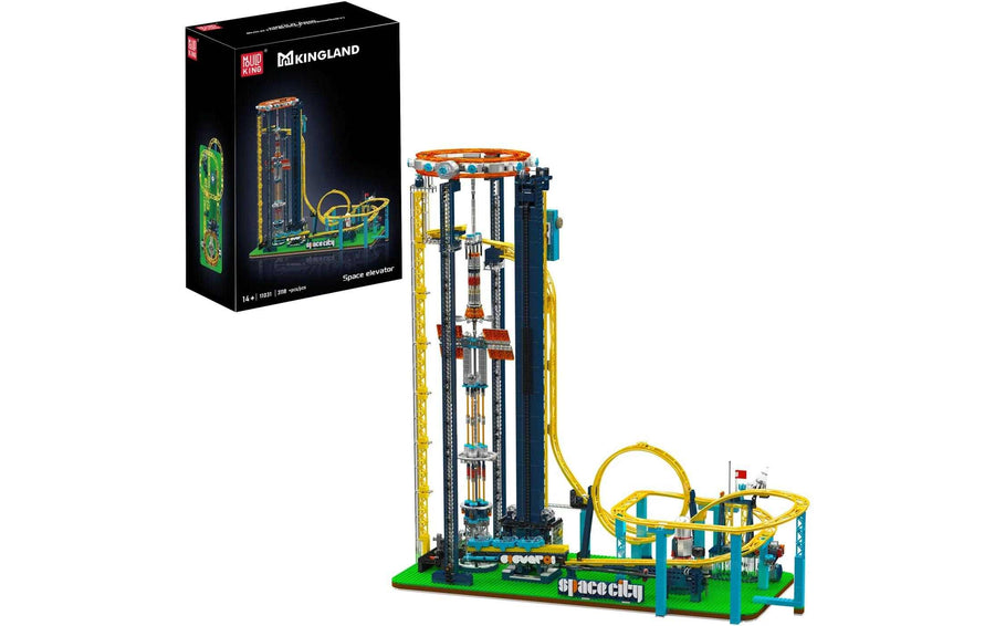 Mould King Space Elevator Achterbahn Elektrisch